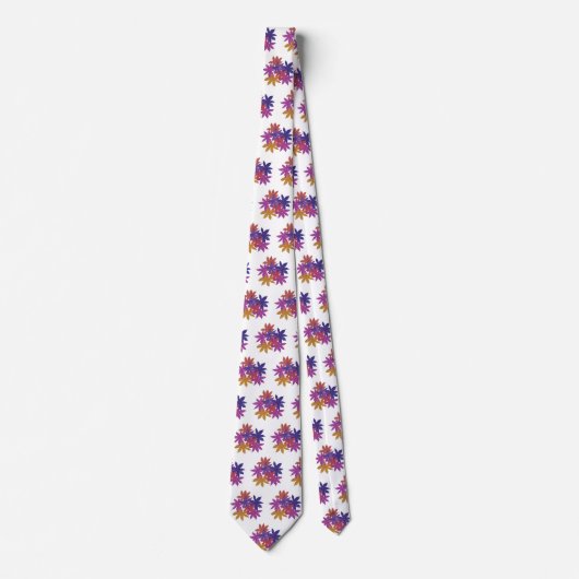 Cravate Daisy, Cravate Florale (Devant)