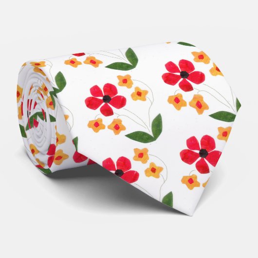 Cravate d'alimentation des fleurs (Roulé)