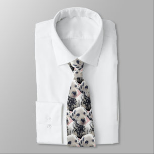 Cravate Dalmatien Nez de Coeur
