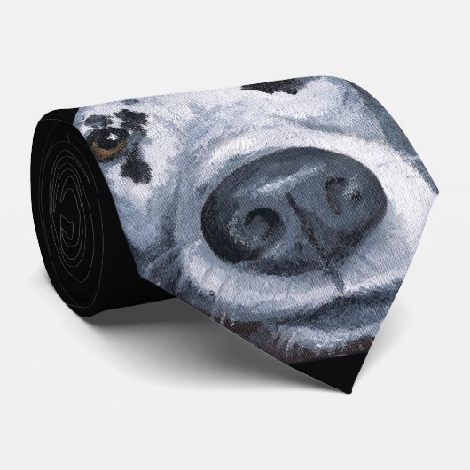 Cravate dalmatienne (Roulé)