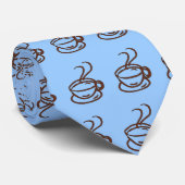 Cravate d'amants de café (Roulé)