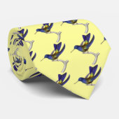 Cravate d'amants de colibri - leçon de Rene (Roulé)