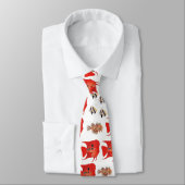 Cravate d'amants de poissons (Attaché)