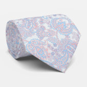 Cravate Damask Paisley vectoriel transparent motif floral (Roulé)