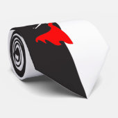 Cravate Dame en rouge (Roulé)