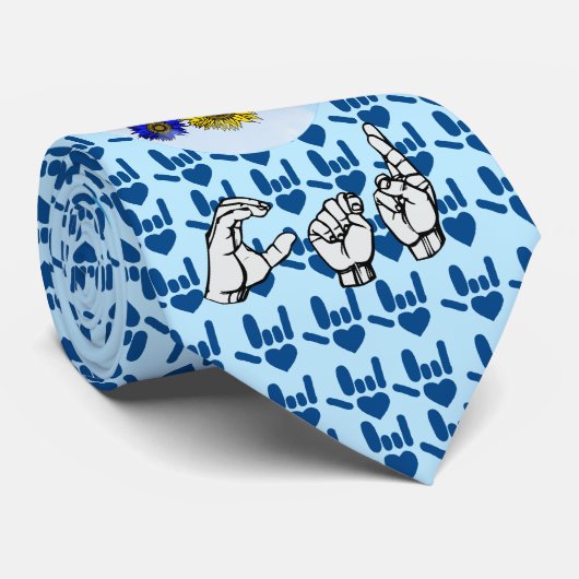 Cravate d'amour Jésus (Roulé)