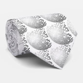 Cravate d'amusement de boule de disco rétro (Roulé)