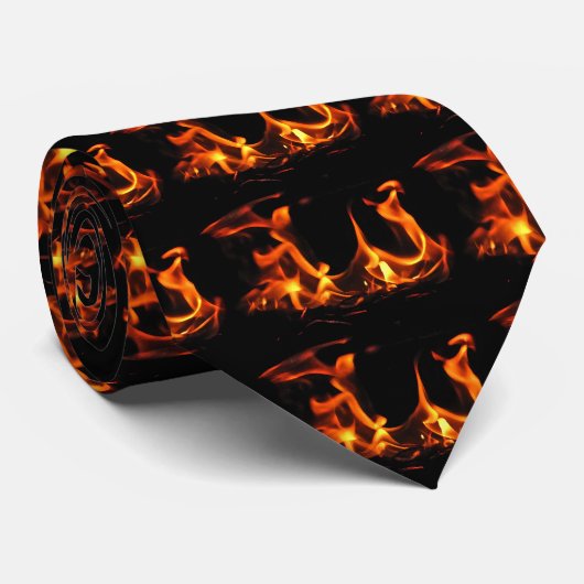 Cravate Dancing Fire (Roulé)