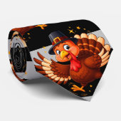 Cravate Dancing Turkey (Roulé)
