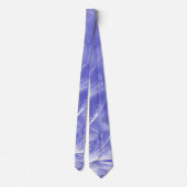 Cravate Dandelions Abstraits et lucioles Bleu (Dos)