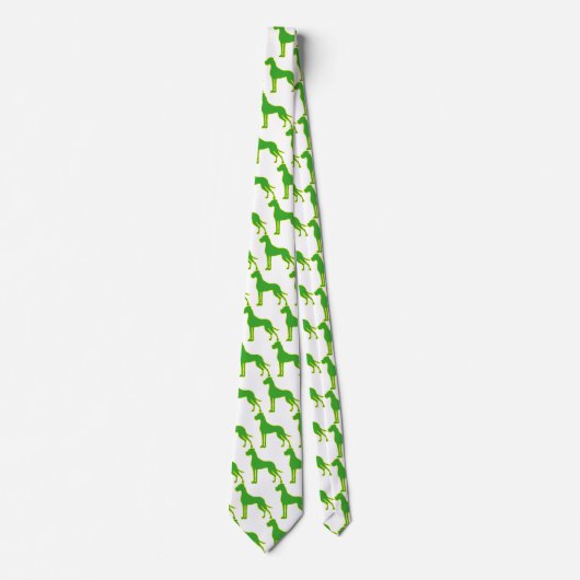 Cravate Dane Tie Vert vert/vert (Devant)