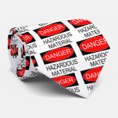 Cravate Danger - T-shirts drôle de sécurité de matériel (Roulé)