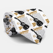 Cravate d'annonce d'Uke de domino (Roulé)