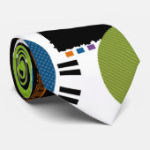 Cravate Dans la clé de couleur (Roulé)