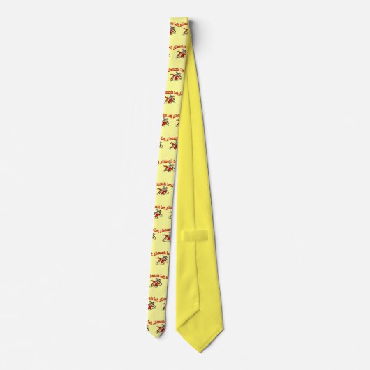 Cravate Danse carré (Dos)