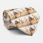 Cravate Danse de chameau (Roulé)