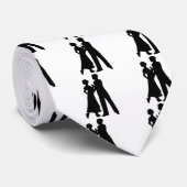 Cravate Danse de salle de bal (Roulé)