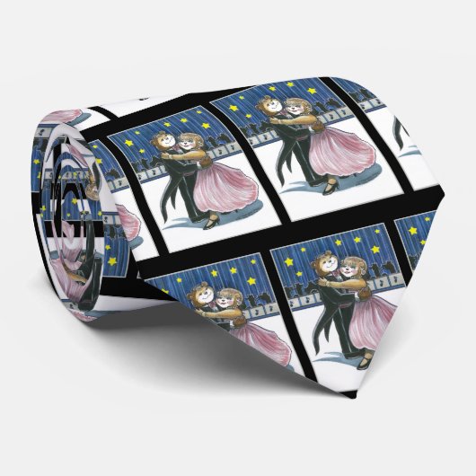 Cravate Danse de salon (Roulé)