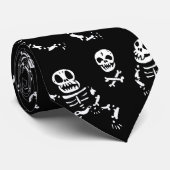 Cravate Danse de squelettes de bébé (Roulé)