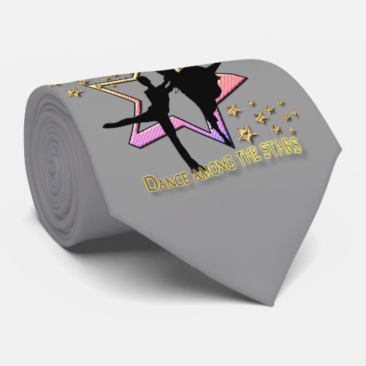 Cravate Danse parmi des étoiles (Roulé)