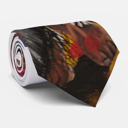 Cravate Danseur de cerfs communs (Roulé)