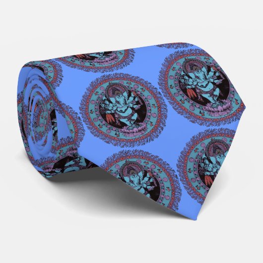 Cravate Danseur de Ganesh (Roulé)