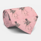 Cravate Danseuse de dos, mains sur les hanches par Edgar D (Roulé)