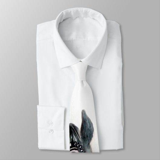 Cravate d'aquarelle d'art de Caballo de cheval (Attaché)