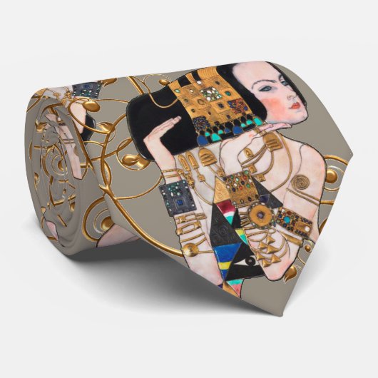 Cravate d'arabesque de Klimt (Roulé)