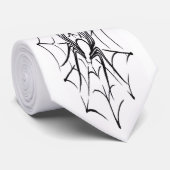 Cravate d'ARAIGNÉE de TATOUAGE PAR PHOENIX (Roulé)