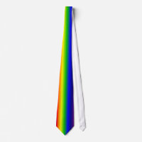Cravate d'arc-en-ciel