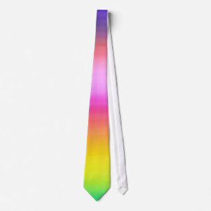 Cravate d'arc-en-ciel