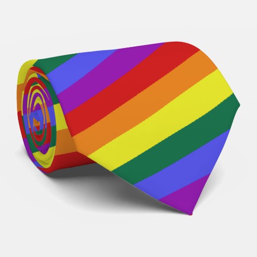 Cravate d'arc-en-ciel (Roulé)