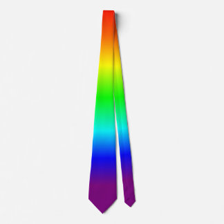 Cravate d'arc-en-ciel
