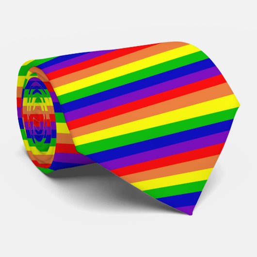 Cravate d'arc-en-ciel (Roulé)