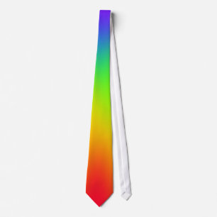 Cravate d'arc-en-ciel