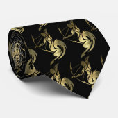 Cravate d'Archer de Sagittaire d'or (Roulé)