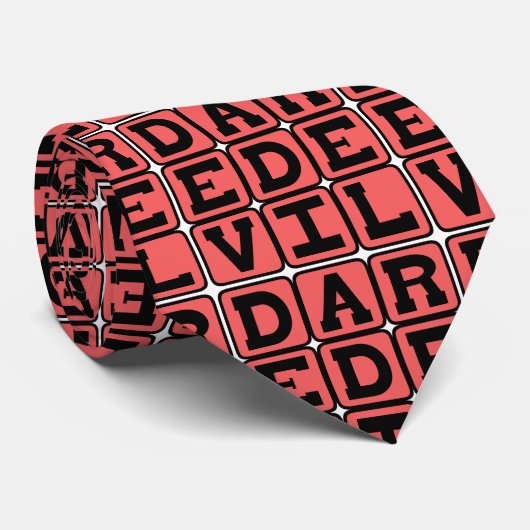 Cravate Daredevil, Détecteur De Risque (Roulé)