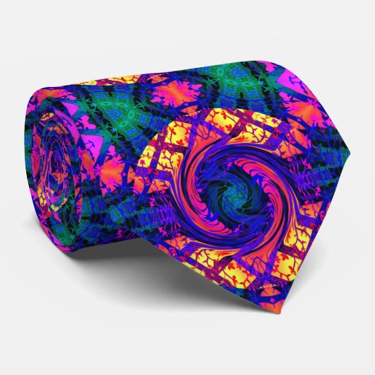 Cravate Dark Neon (Roulé)