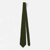 Cravate Dark olive textured (Devant)