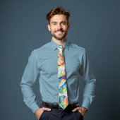 Cravate d'art Abstraite