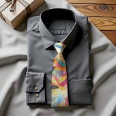 Cravate d'art Abstraite