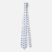 Cravate d'art Blue Dove (Devant)