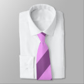 Cravate D'Art De Bloc Violet Et Lilac (Attaché)