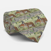 Cravate d'art de faune d'antilope de Sandhills (Roulé)