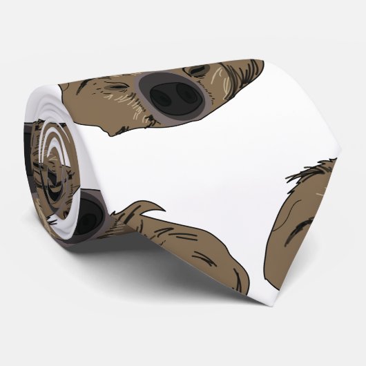 Cravate d'art de paresse (Roulé)