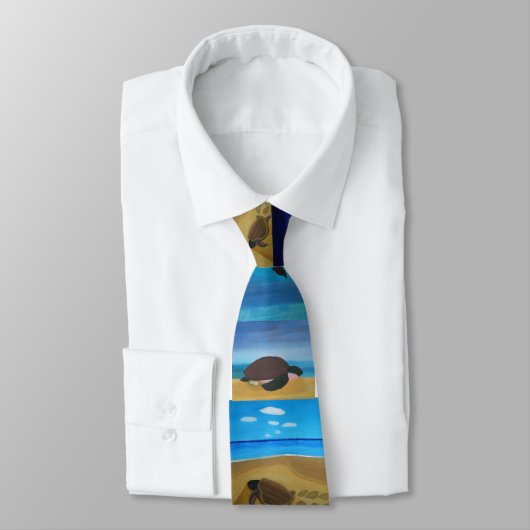 Cravate d'art de tortue (Attaché)