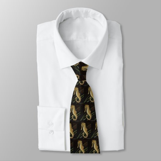 Cravate d'art d'hippocampe (Attaché)