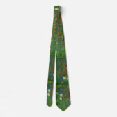 Cravate d'art du jardin fleuri Gustav Klimts (Dos)