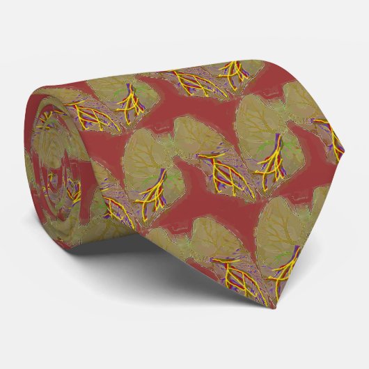 Cravate d'art du poumon d'hommes (Roulé)